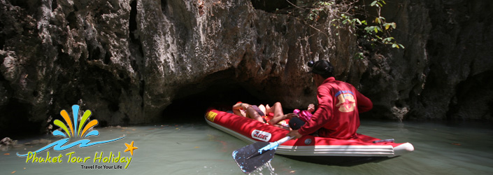 ทัวร์ภูเก็ต พายเรือแคนนู ชม อ่าวพังงา
