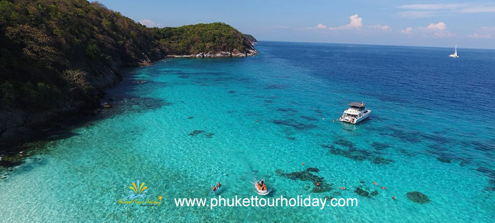 ทัวร์เกาะไม้ท่อน เกาะราชาน้อย Sunset Dinner เรือ Power Catamaran
