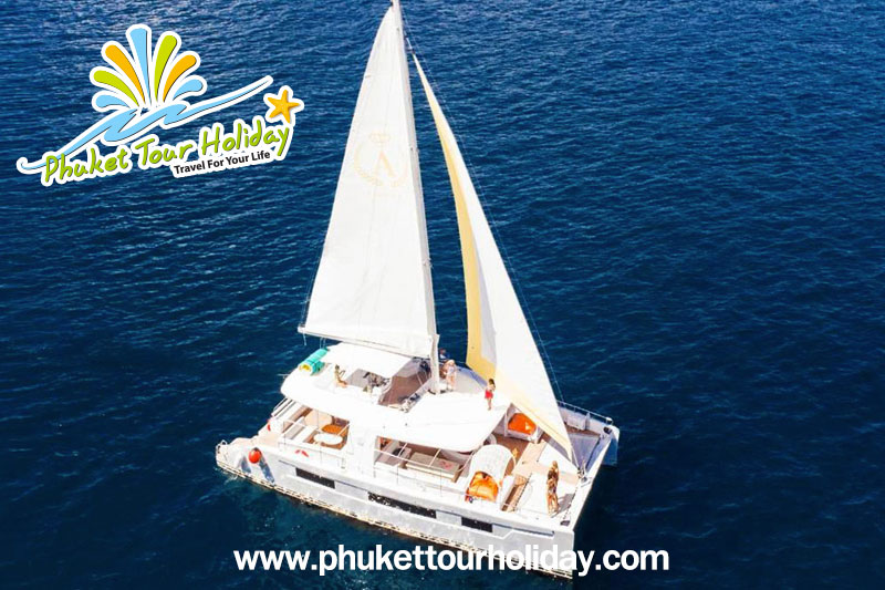 เช่าเรือยอร์ช คาตามารัน เรือใบ SAILING CATAMARAN 1วัน ราคาถูก