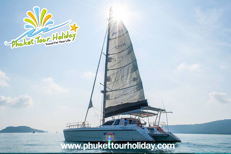 เช่าเรือยอร์ช คาตามารัน เรือใบ SAILING CATAMARAN 1วัน ราคาถูก