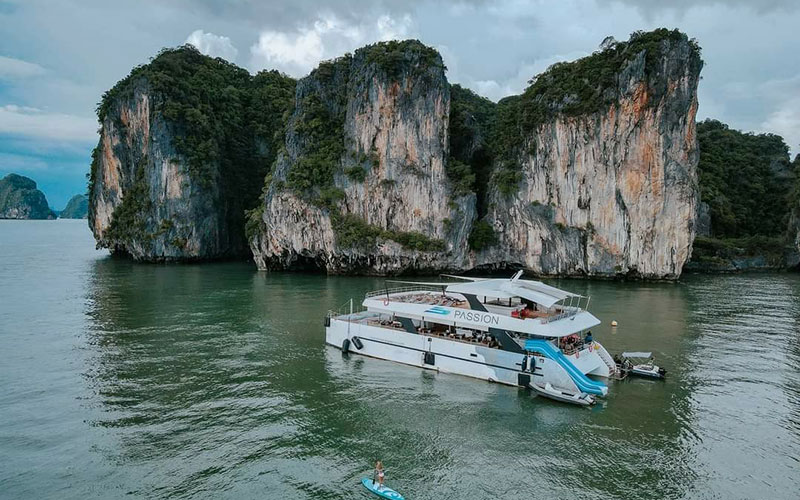 ทัวร์อ่าวพังงา เรือสปีดคาตามารัน